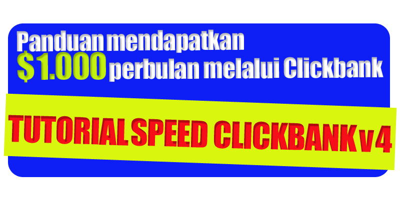 tutorial clicbank speedclickbank dhones Tutorial Clickbank Indonesia