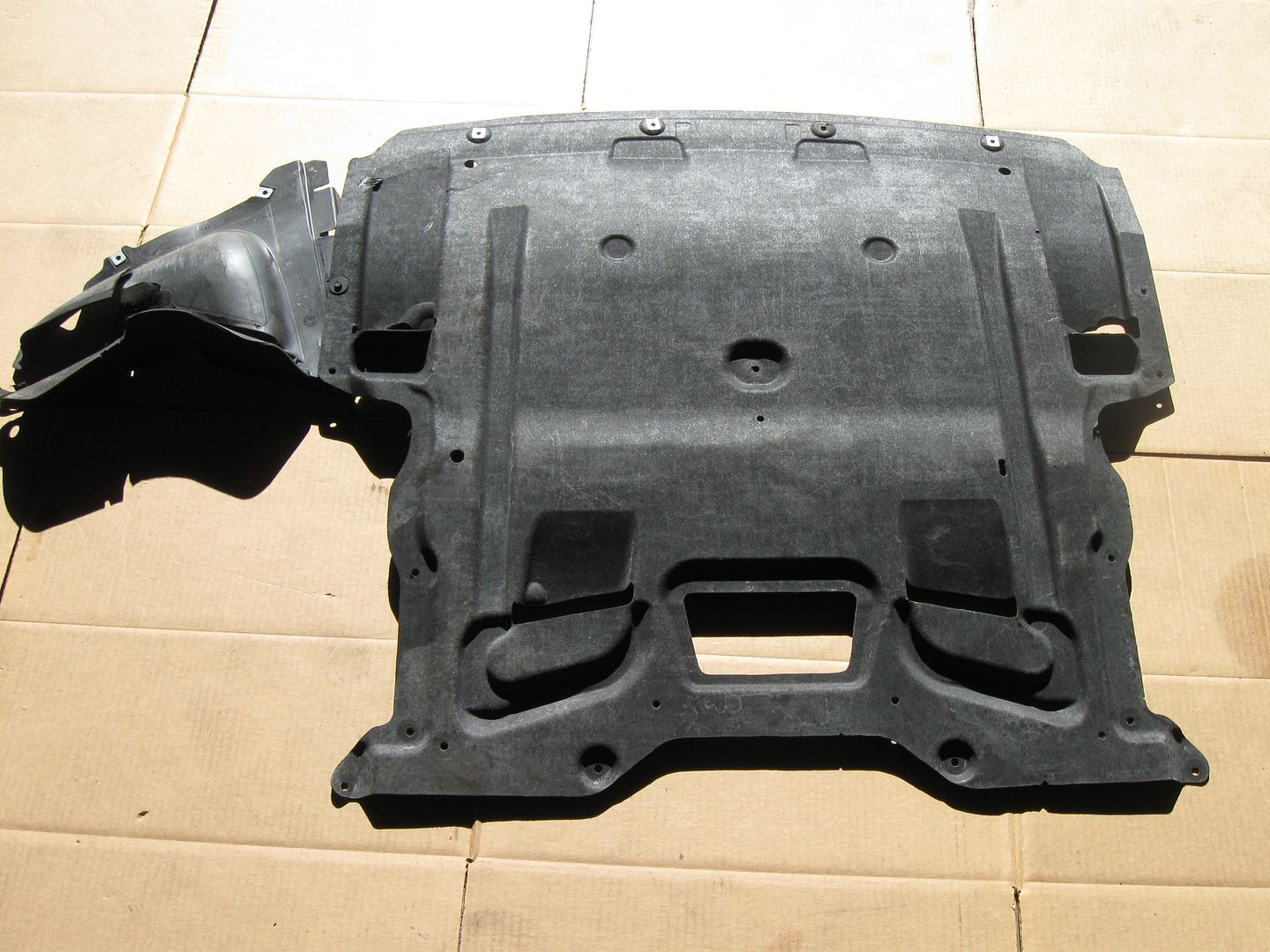 20112012 BMW 528i 535i 550i Under Engine Cover Splash Shield OEM eBay