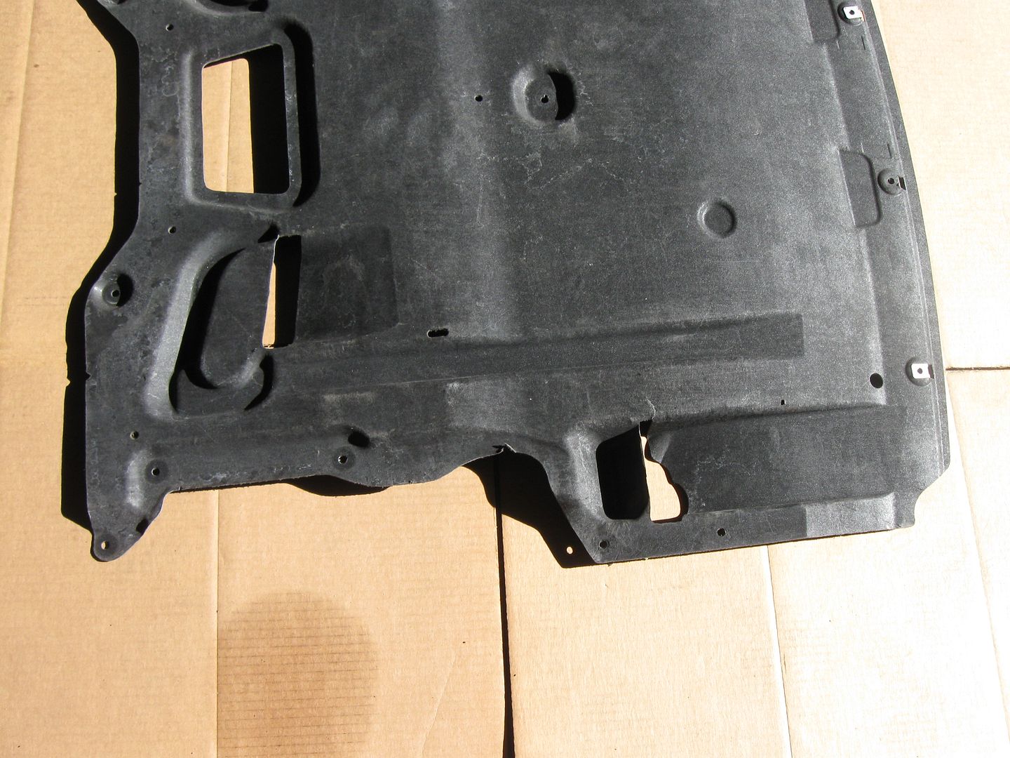 20112012 BMW 528i 535i 550i Under Engine Cover Splash Shield OEM eBay