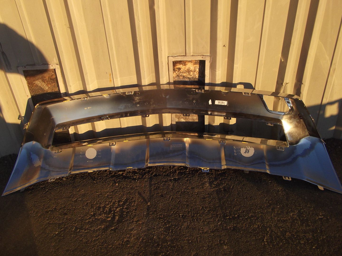 1213 w166 MERCEDES ML350 ML550 AMG FRONT BUMPER CHROME SKID SCUFF