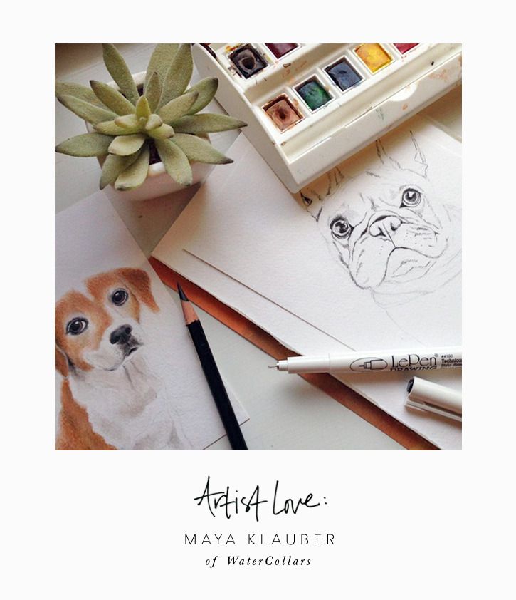 Artist Love: Maya Klauber of WaterCollars - Creative Index Blog 