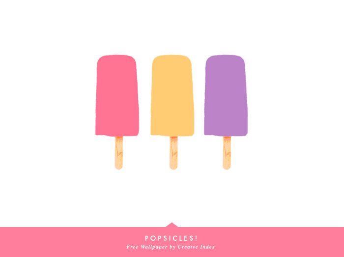 Popsicle Desktop Wallpaper by Creative Index