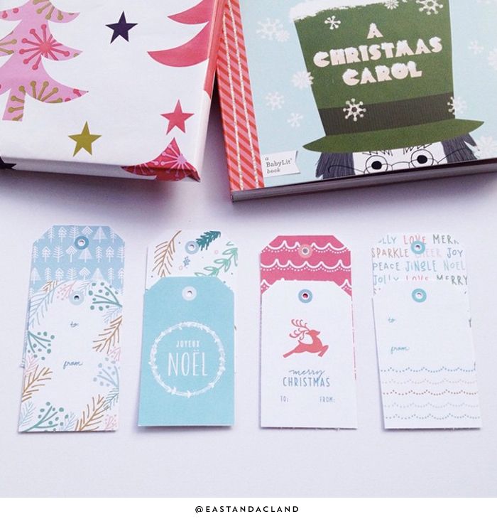 Holiday Gift Tags by Creative Index