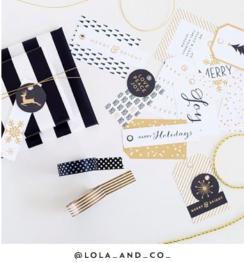 Holiday Gift Tags by Creative Index