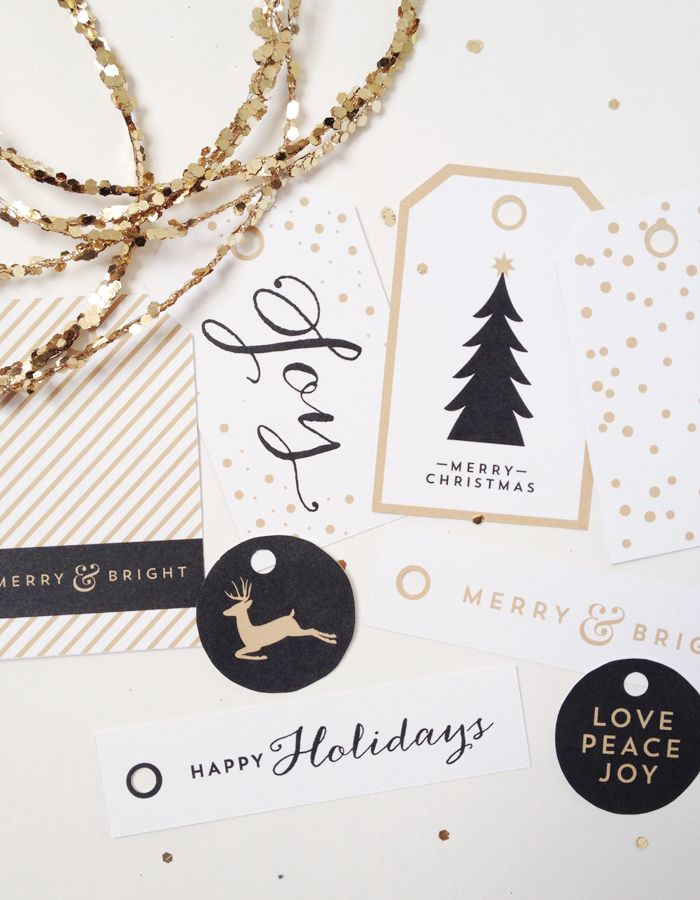 free holiday tags by creative index