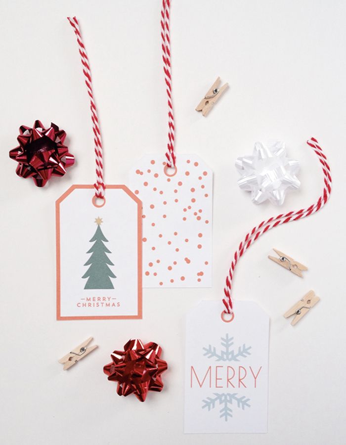 free holiday tags by creative index