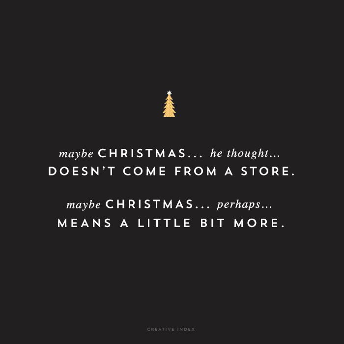 christmas reminder