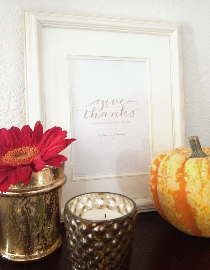 give thanks printable