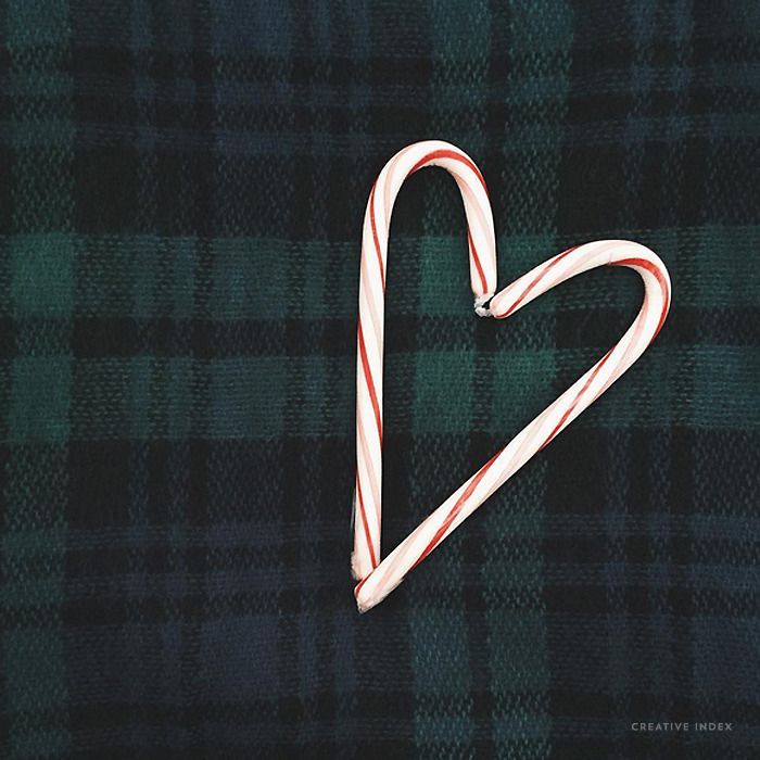 candy cane heart - creative index