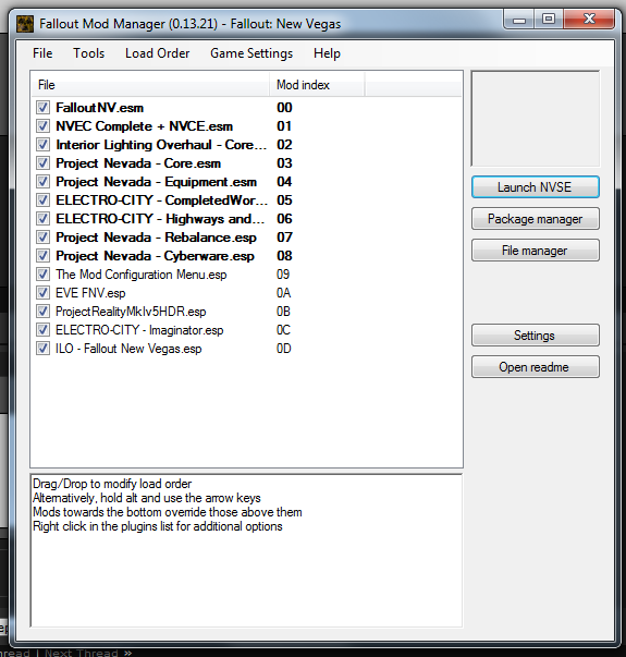 Load order fallout new vegas
