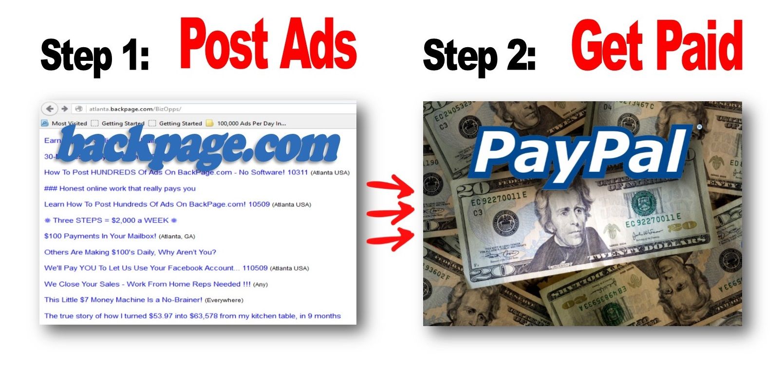 Post Ads - Get Paid