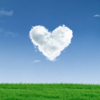 Dreams of the Heart Heart in Clouds