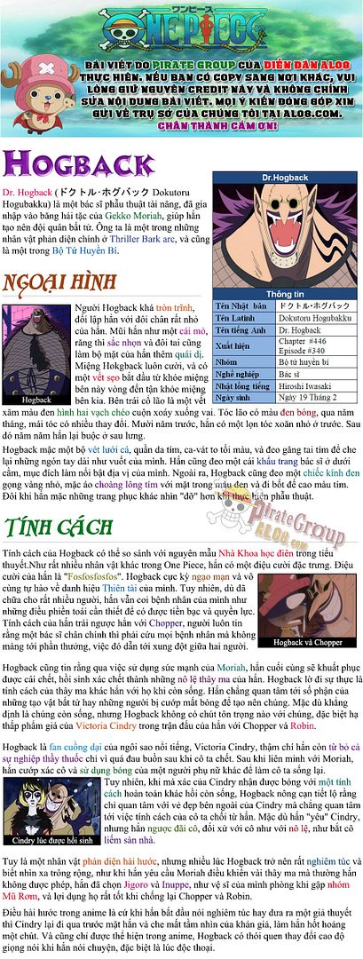 [Nhân vật] HogBack