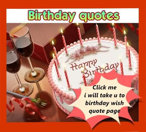 Birthday quotes