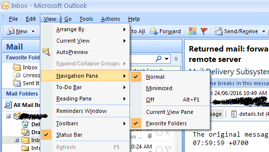 Cần các pro vào chỉ dùm (outlook) - 1