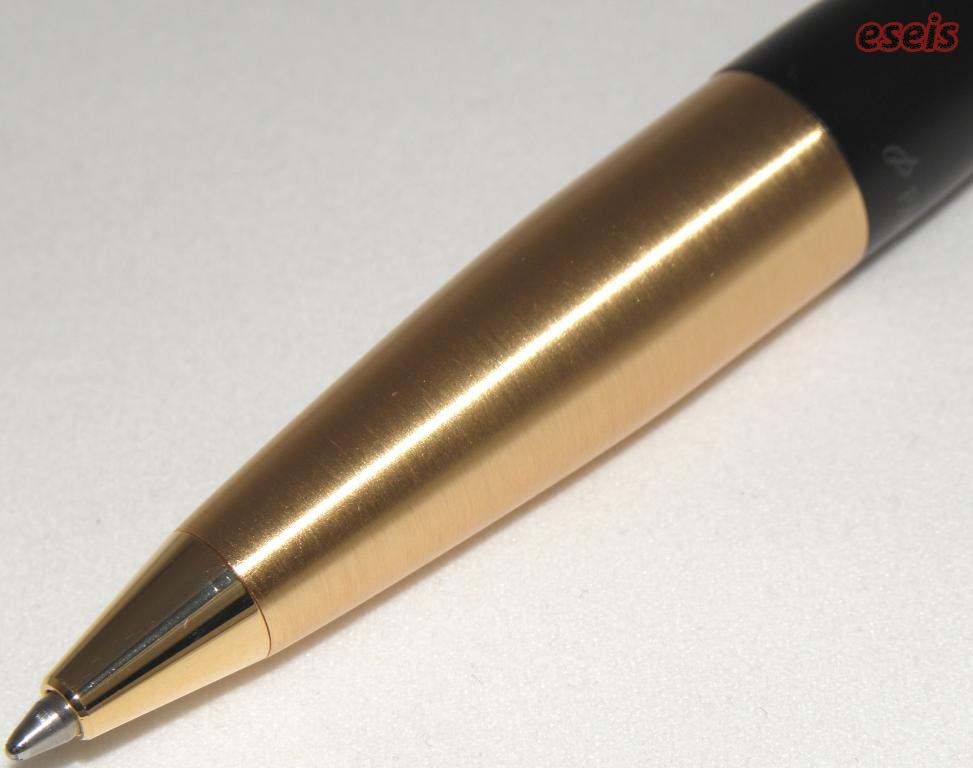 Długopis czarny mat GT przednia część korpusu
