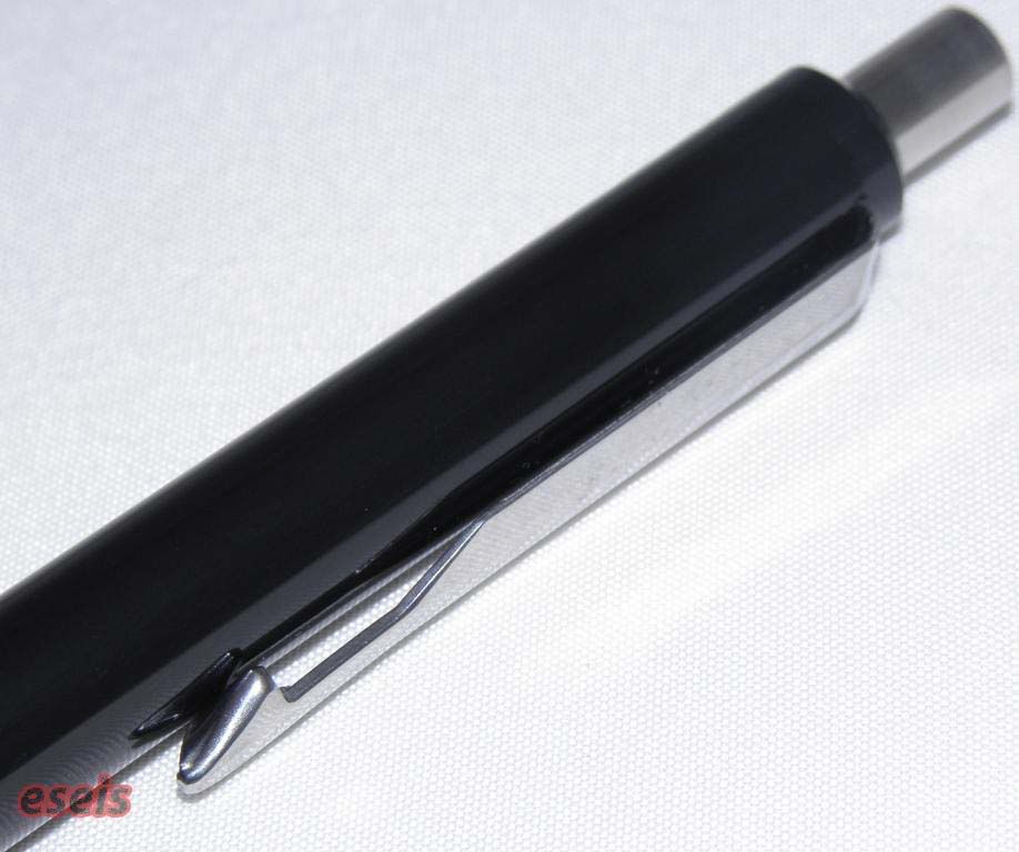 Długopis czarny klips