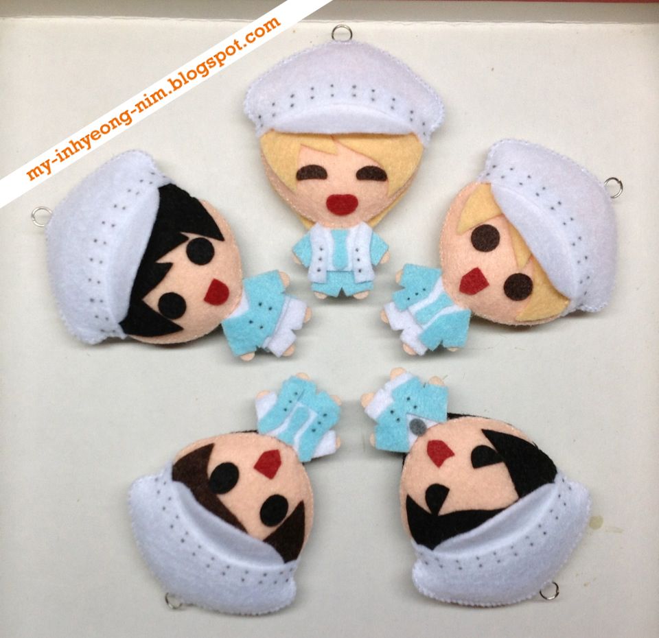 shinee plush dolls