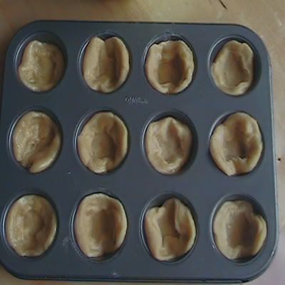 galletas con mermelada y nuez