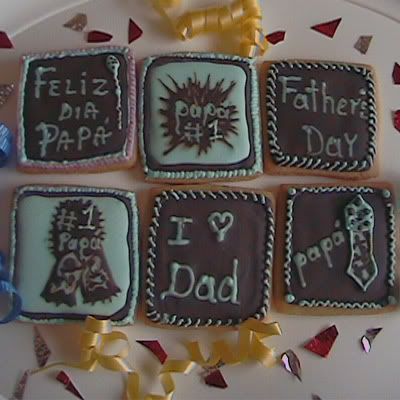 galletas decoradas para el día del padre