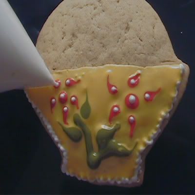 galletas decoradas en canasta