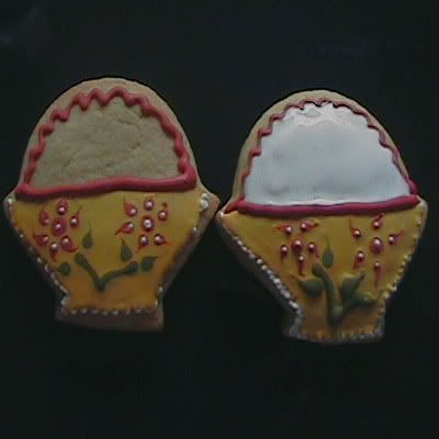decoración de canastas de galletas