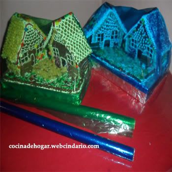 casas de de galleta de jengibre