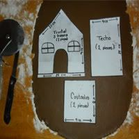 como hacer casas de galleta de jengibre