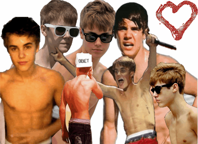 Justin Bieber Shirtless Pictures, Images and Photos