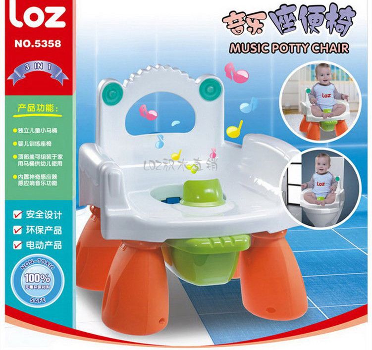 Musical 3 in 1 Potty Toilet Training Seat/Chair Kids Toddlers Reward eBay