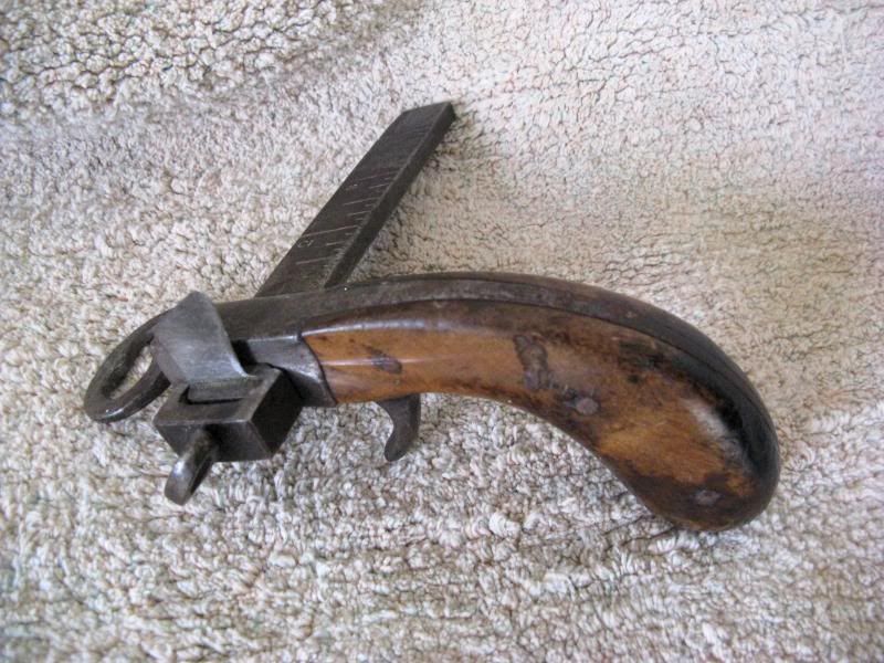 Vintage Pistol Grip Leather Strap Cutter Guage C.S Osborne eBay