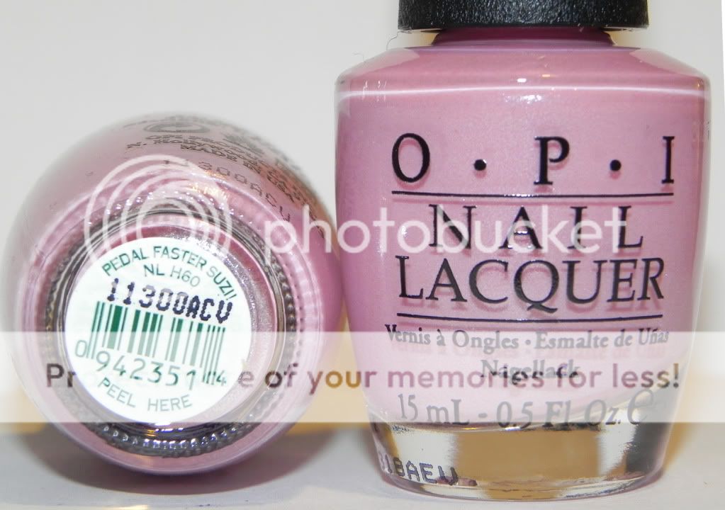 OPI NAIL POLISH LACQUER ~ PEDAL FASTER SUZI ~ H60 HOLLAND 2012  