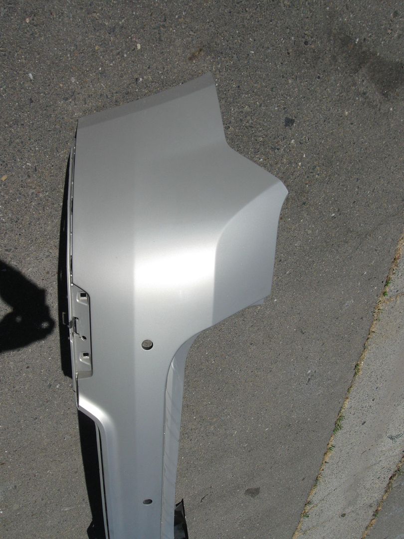 2010 2013 Chevy Equinox Rear Bumper Cover w Parking Sensor Holes