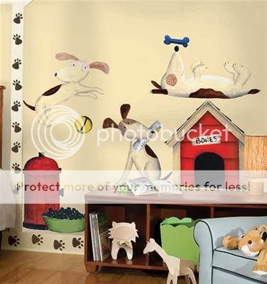 treats megapack material vinyl peel stick brand roommates theme dogs