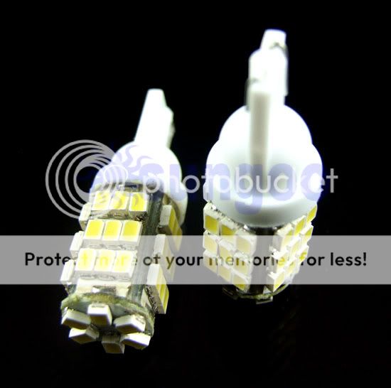 White T10 LED Light Bulbs 1206 SMD 42LED