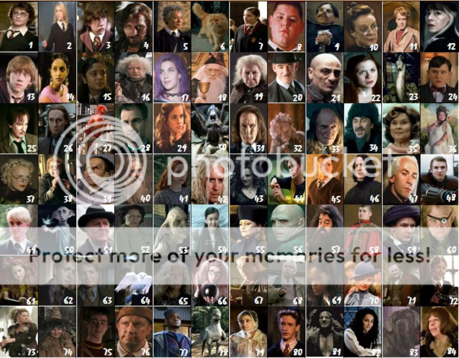 Ultimate Harry Potter Picture Quiz - By happy101