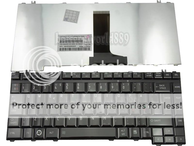 NEW Toshiba satellite A305 A200 A205 MP 06866DN 6988 Black Keyboard ND 