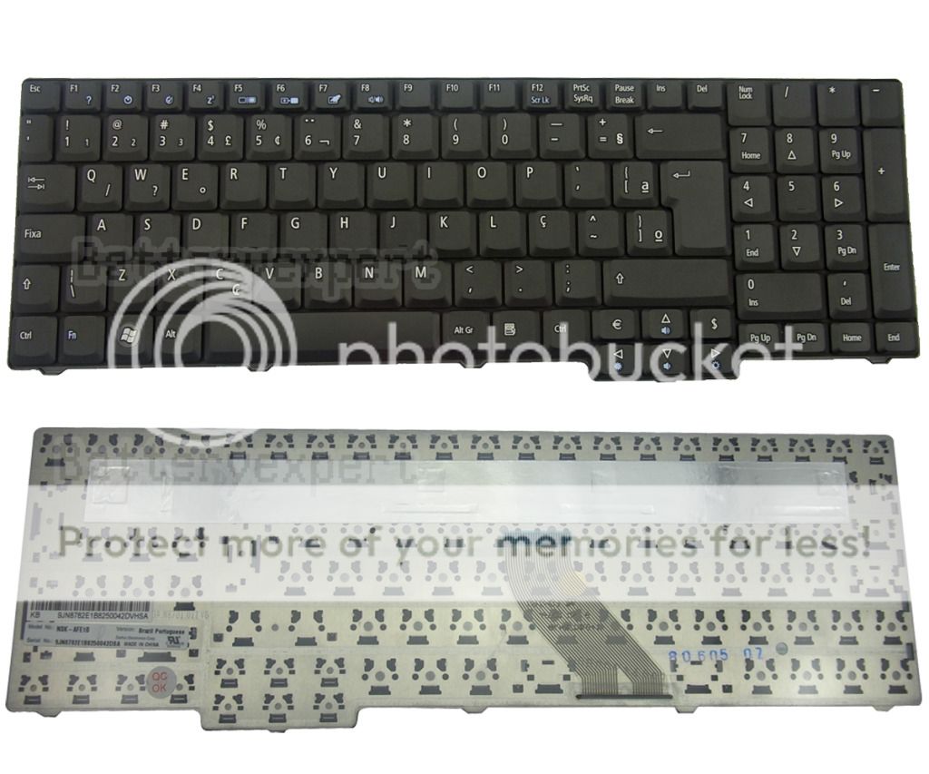 Acer Aspire 5735G 5735Z 5737Z 5737ZG BR Brazilian BZ Teclado Keyboard 