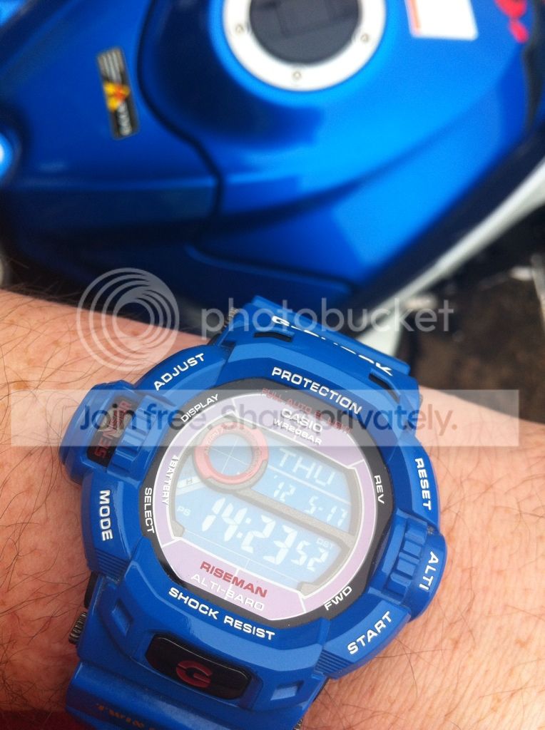 Best negative display on a Riseman? | G-Shockzone