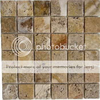   travertine mosaic bathroom kitchen backsplash flooring tile  